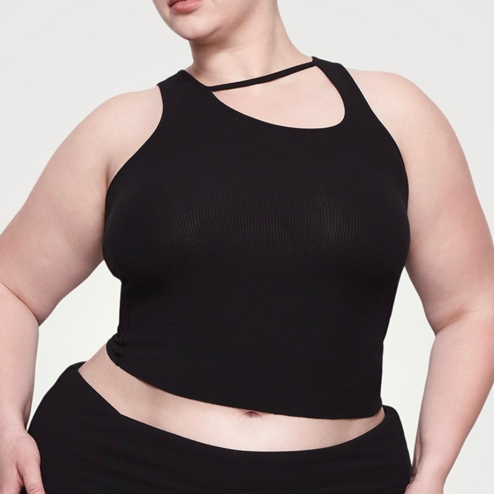SKIMS XL Onyx Soft Lounge Cut Out Tank